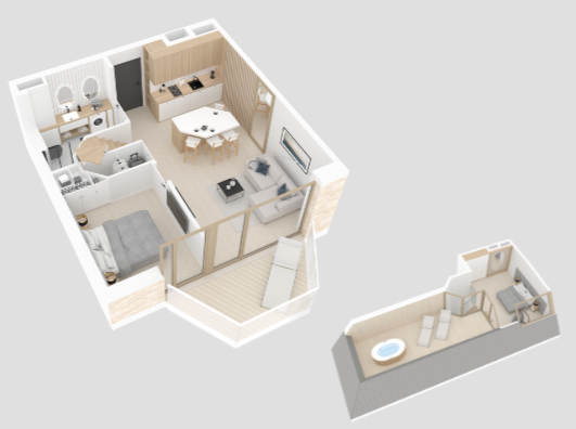 Apartament M32 - A1